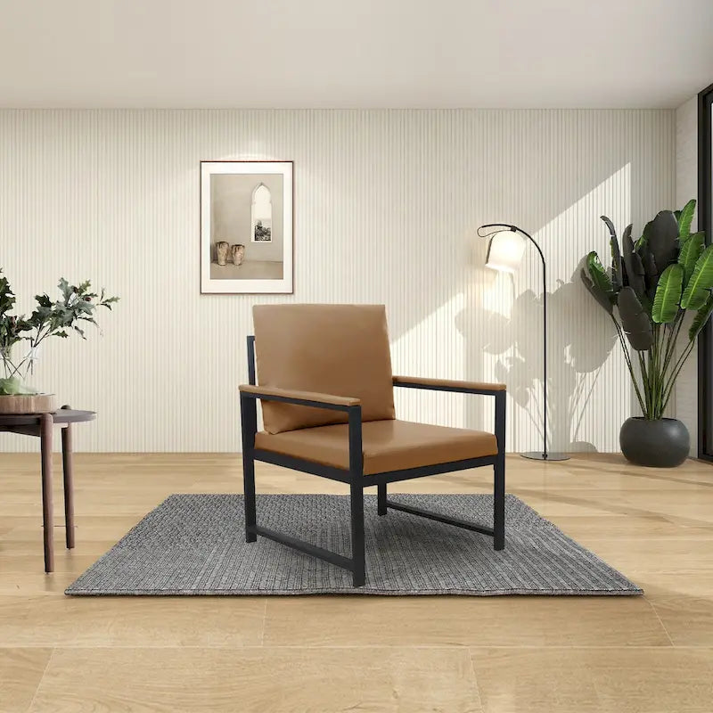 Camel 29.13  Arm Chair with Non-slip Feet