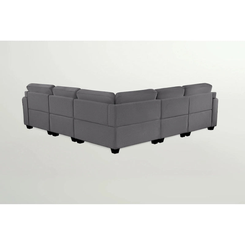 Sofá modular reversible de combinación flexible