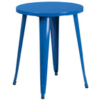 Juego de bistró de metal negro/multicolor, 2 asientos, interior/exterior