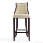 Taburete de bar tradicional, juego de 3 — Blanco perla / Bronce / Crema / Gris guijarro / Gris claro