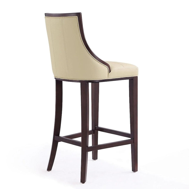 Taburete de bar tradicional, juego de 3 — Blanco perla / Bronce / Crema / Gris guijarro / Gris claro