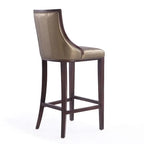 Taburete de bar tradicional, juego de 3 — Blanco perla / Bronce / Crema / Gris guijarro / Gris claro