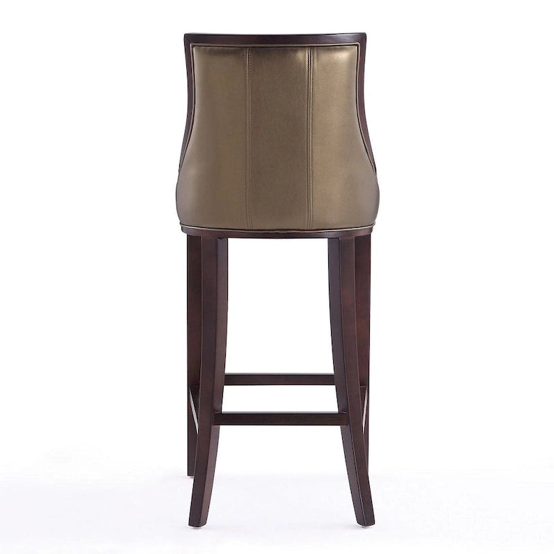 Taburete de bar tradicional, juego de 3 — Blanco perla / Bronce / Crema / Gris guijarro / Gris claro