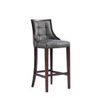 Taburete de bar tradicional, juego de 3 — Blanco perla / Bronce / Crema / Gris guijarro / Gris claro