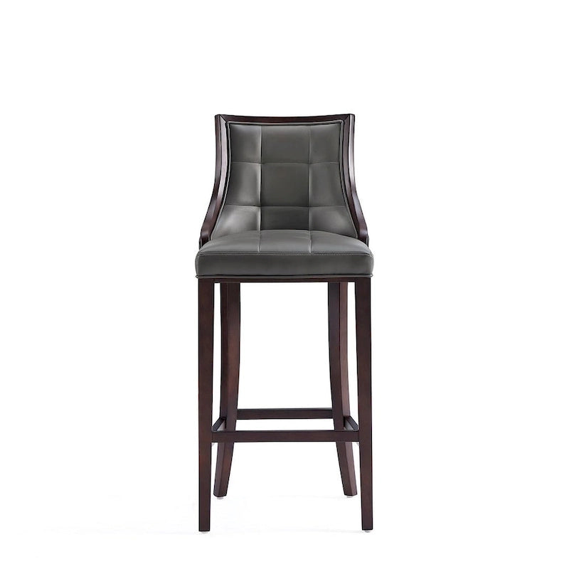 Taburete de bar tradicional, juego de 3 — Blanco perla / Bronce / Crema / Gris guijarro / Gris claro