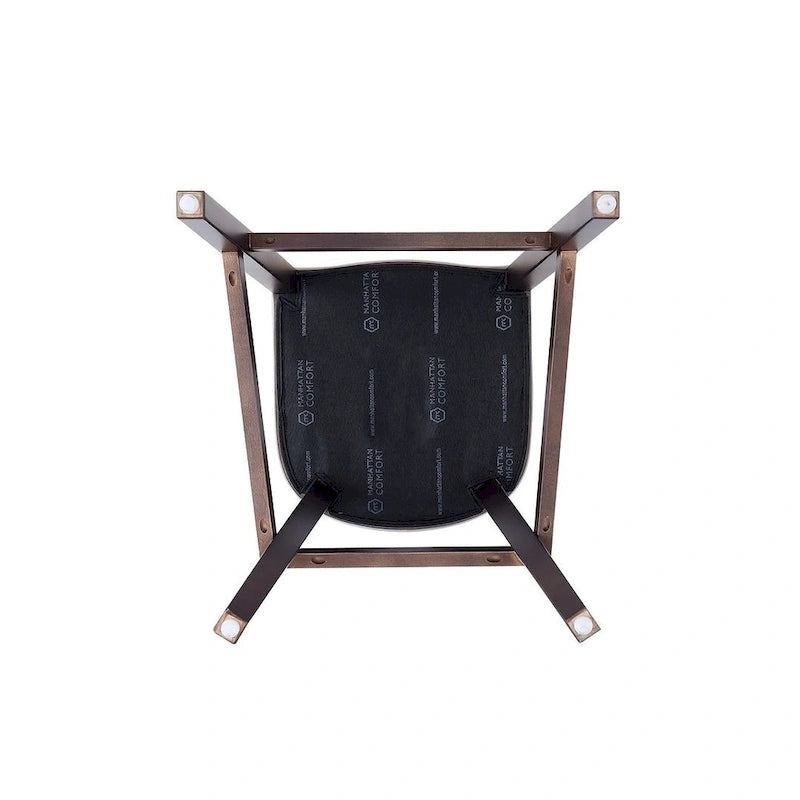Taburete de bar tradicional, juego de 3 — Blanco perla / Bronce / Crema / Gris guijarro / Gris claro