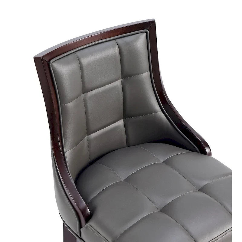 Taburete de bar tradicional, juego de 3 — Blanco perla / Bronce / Crema / Gris guijarro / Gris claro