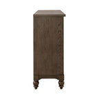 Cómoda Americana Farmhouse Dusty Taupe de 9 Cajones