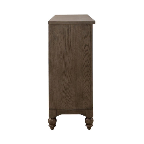 Cómoda Americana Farmhouse Dusty Taupe de 9 Cajones