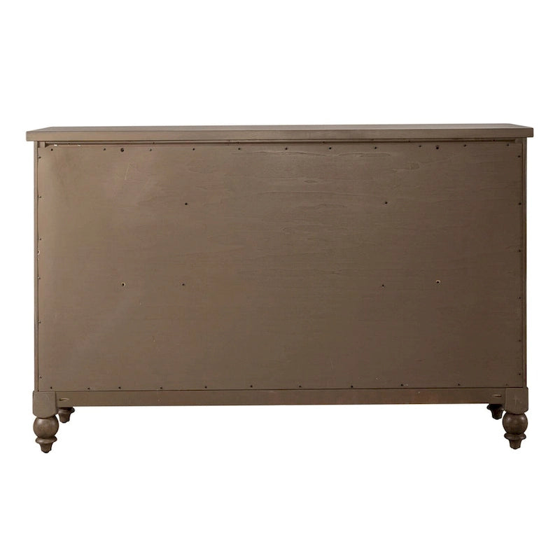 Cómoda Americana Farmhouse Dusty Taupe de 9 Cajones