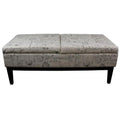 19.5 H Old World Dual Lift Storage Bench