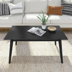 Mesa de centro rectangular de nogal americano/nogal negro/pacana de mediados de siglo, 1 asiento, 40"