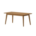 Mesa de centro rectangular de nogal americano/nogal negro/pacana de mediados de siglo, 1 asiento, 40"