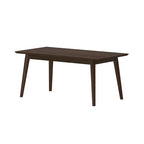 Mesa de centro rectangular de nogal americano/nogal negro/pacana de mediados de siglo, 1 asiento, 40"