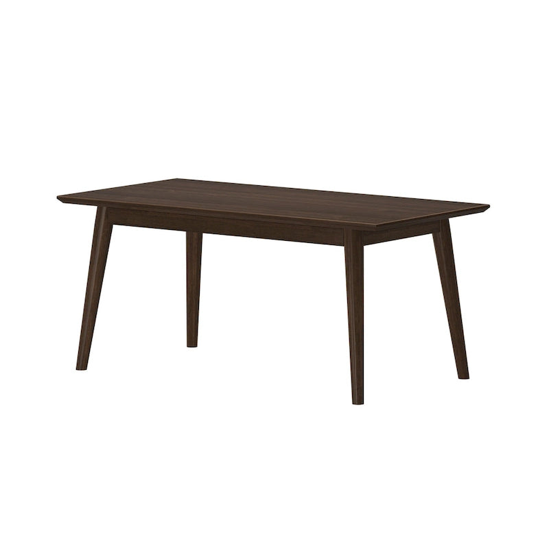Mesa de centro rectangular de nogal americano/nogal negro/pacana de mediados de siglo, 1 asiento, 40"