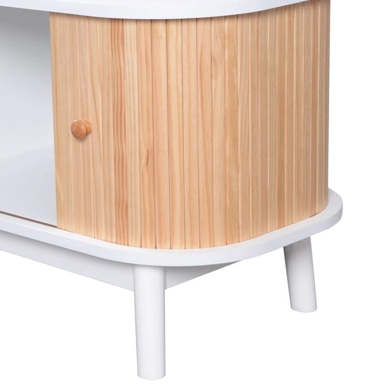 Mueble de TV de ratán natural, 2 colores, para televisores de hasta 75 pulgadas