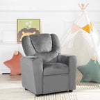 Sillón reclinable para niños con portavasos, 1 asiento
