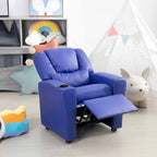 Sillón reclinable para niños con portavasos, 1 asiento