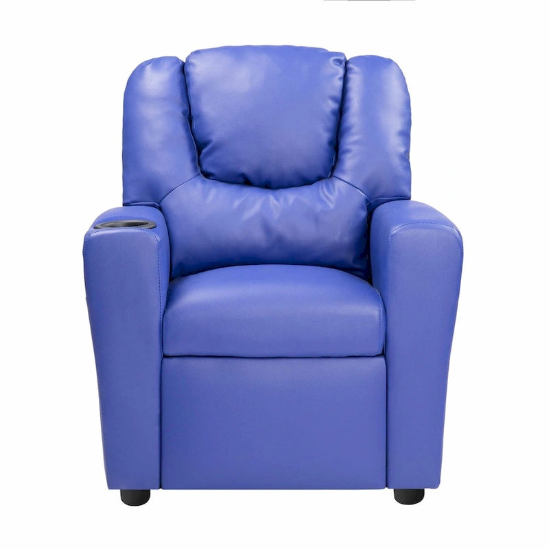 Sillón reclinable para niños con portavasos, 1 asiento