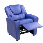 Sillón reclinable para niños con portavasos, 1 asiento