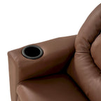 Sillón reclinable para niños con portavasos, 1 asiento