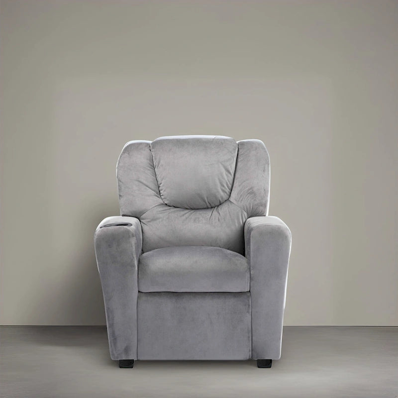 Sillón reclinable para niños con portavasos, 1 asiento