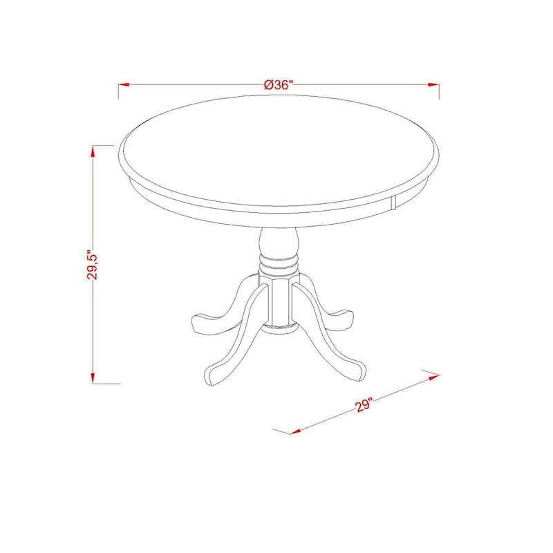 Juego de comedor redondo de lino blanco, tela de lino beige claro, 2-4 asientos