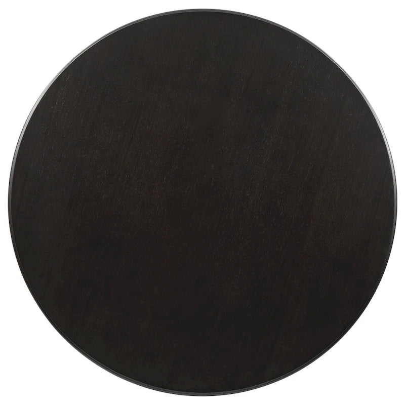 Juego de comedor de 5 piezas para 4 personas color marrón espresso
