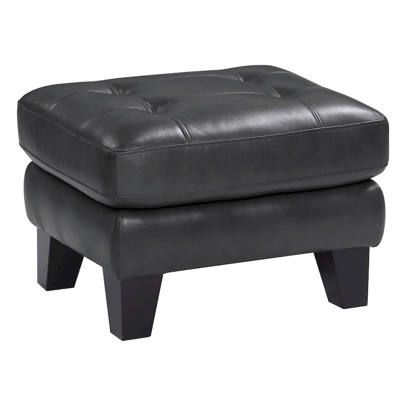 Puf gris y burdeos, asiento individual, 67.3 cm An. x 53.3 cm Pr. x 48.3 cm Al.