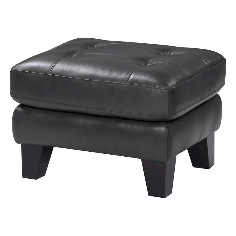 Puf gris y burdeos, asiento individual, 67.3 cm An. x 53.3 cm Pr. x 48.3 cm Al.