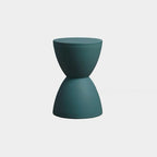 Taburete de tambor de plástico verde/negro/café claro/amarillo, 1 persona, 30×30×45cm