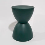 Taburete de tambor de plástico verde/negro/café claro/amarillo, 1 persona, 30×30×45cm