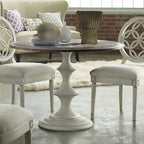 Hooker Furniture Brynlee 42  Round Shabby Chic Farmhouse Dining Table